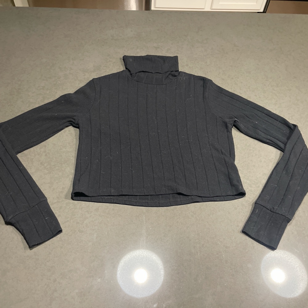 Women’s Black Turtleneck Sweater